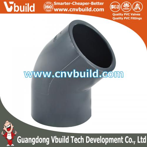 CFU04: ELBOW 45°   (ASTM SCH8O CPVC PIPES &FITTINGS)