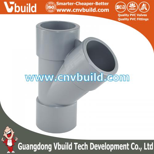 CFC07：WYE TEE  (DIN CPVC FITTINGS)