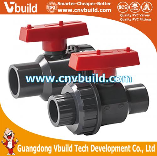 VD06：Single UNION BALL VALVE (PVC)