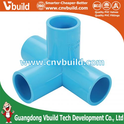 TF20：4-WAY 90° SIDE TEE  (PVC THAI STANDARD FITTINGS)