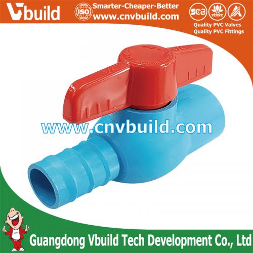 TF27： PUSH IN  + SOCKET BALL VALVE (PVC THAI STANDARD VALVE)