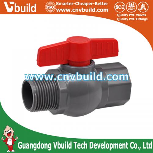 TF28： MALE & FEMALE BALL VALVE (PVC THAI STANDARD VALVE)