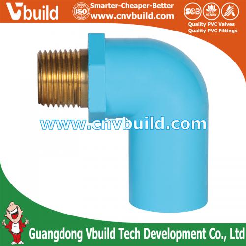 TF32： BRASS VALVE ELBOW 90° (PVC THAI STANDARD FITTINGS)