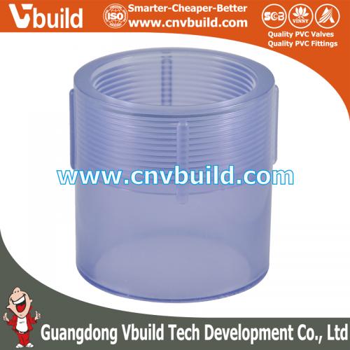 CFT08: FEMALE SOCKET  (DIN UPVC TRANSPARENT PIPES & FITTINGS)