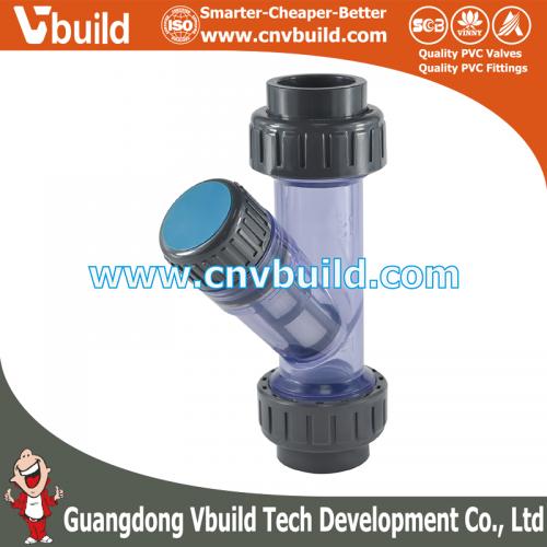 NA03: Y-STRAINER  (DIN UPVC TRANSPARENT PIPES & FITTINGS)