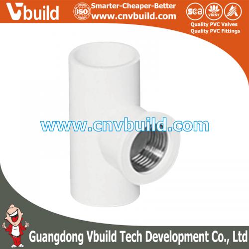 UF10: Brass Faucet Tee (PVC PN10 PIPES & FITTINGS)
