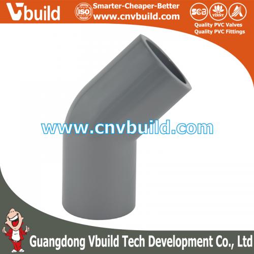 JF04: PVC  ELBOW 45°  (JIS STANDARD FITTINGS)