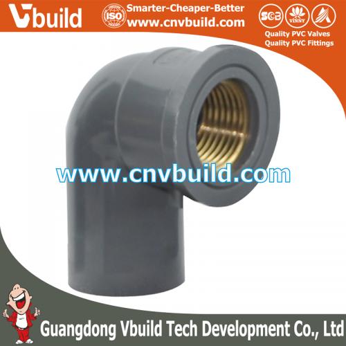 JF12: PVC Brass Female Elbow 90° (JIS STANDARD FITTINGS)