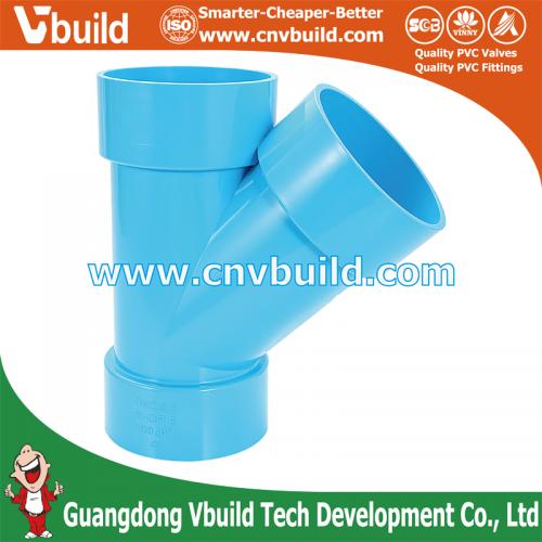 DF04： PVC Y -DR B  (THAI Standard Drainage Fittings)