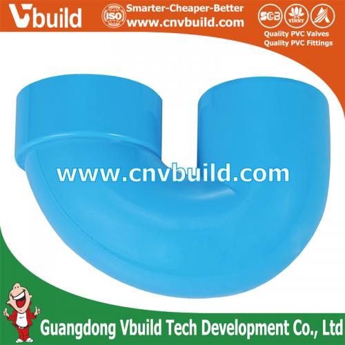 DF10： PVC U－Trap-B  (THAI Standard Drainage Fittings)