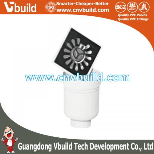 PS30：Stainless Steel Surface- Floor Drain-DR (PVC DIN DRAINAGE FITTINGS)