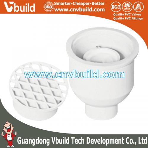 PS34：Stop Floor Drain -DR (PVC DIN DRAINAGE FITTINGS)