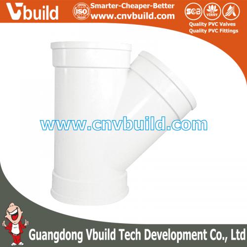 PS44：Y-DR (PVC DIN DRAINAGE FITTINGS)
