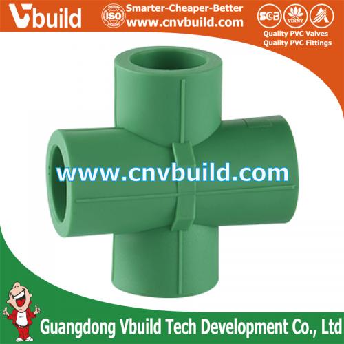 PF14: CROSS（PPR DIN PIPES & FITTINGS）