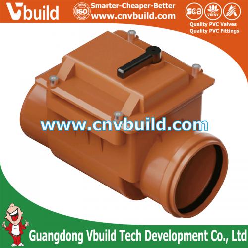 DF33：PVC DRAINAGE NON-RETURN VALVE (BS)