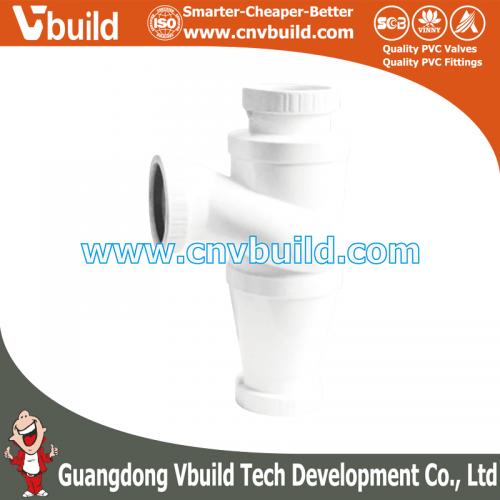 XY14：Vortex Flow -Tee Collector(PVC MUTE DRAINAGE FITTINGS)