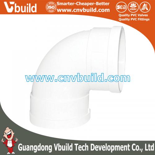 PS03：ELBOW 90°-DR (PVC DIN DRAINAGE FITTINGS)