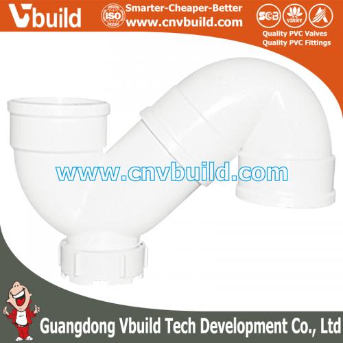 PS14：S-Trap(C/O)-DR  (PVC DIN DRAINAGE FITTINGS)