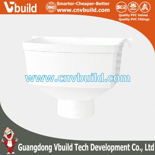 PS15：GUTTER HOPPER  -DR (PVC DIN DRAINAGE FITTINGS)