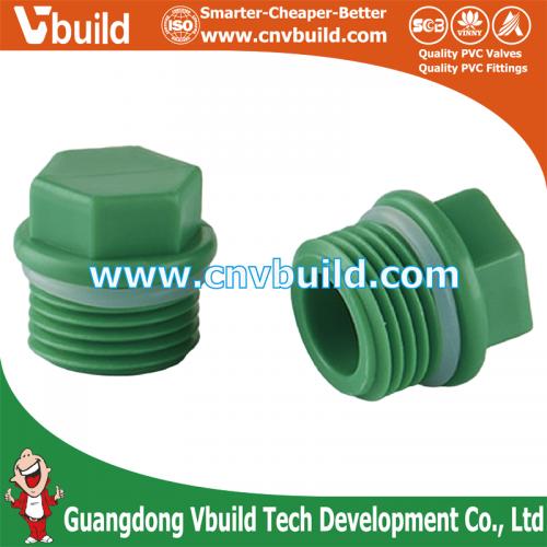 PF17:  MALE PLUP  （PPR DIN PIPES & FITTINGS）