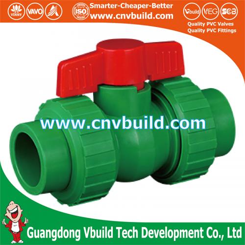 PF44:  UNION VALVE（PPR DIN PIPES & FITTINGS）