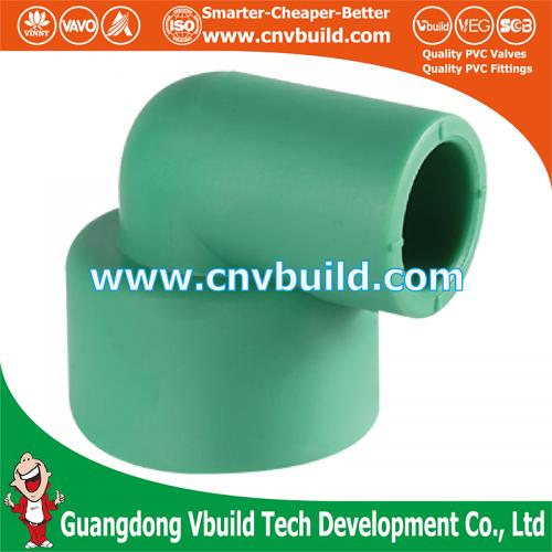 PF53:  REDUICNG ELBOW 90°（PPR DIN PIPES & FITTINGS）