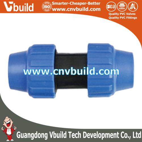 PP01: COUPLING（DIN PP COMPRESSION FITTINGS）
