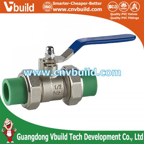 PF26:  COPPER BALL VALVE（PPR DIN PIPES & FITTINGS）