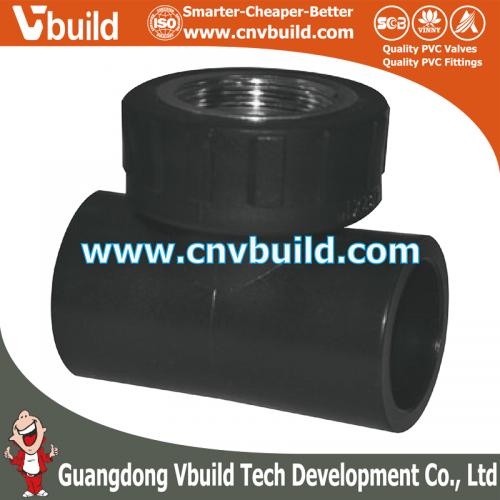 PEF08: COPPER FEMALE TEE（PE DIN PIPES & FITTINGS）