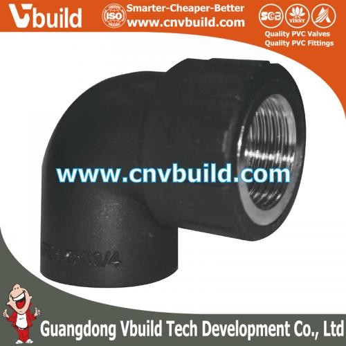 PEF10: COPPER FEMALE ELBOW 90°（PE DIN PIPES & FITTINGS）