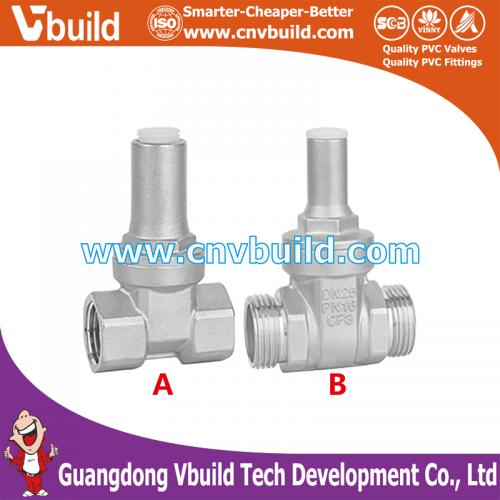 ST09: STAINLESS STEEL Internal / Extermal  Thread Lockable Gate Valve