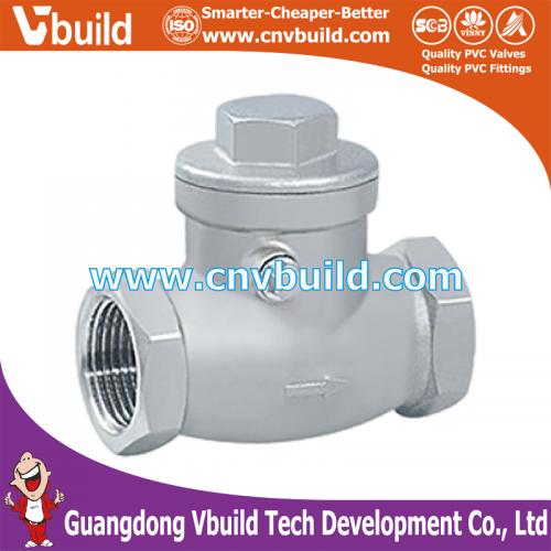 ST13: STAINLESS STEEL Double Internal Thread Check Valve