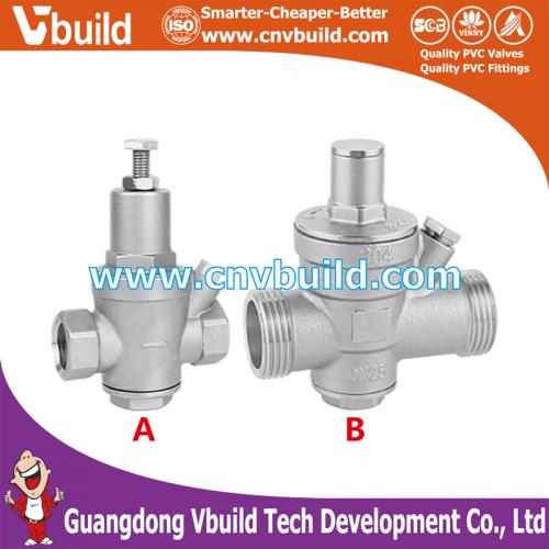 ST17:  Piston-Type Double Internal and External Thread Pressure Reducing Valve
